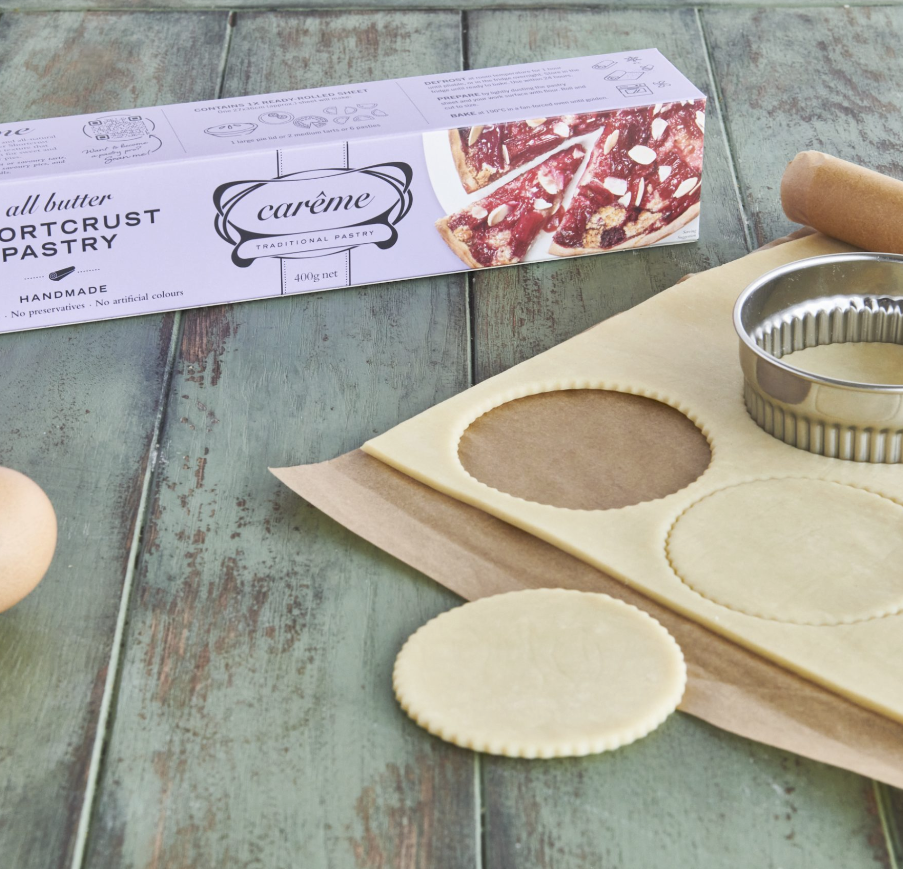 All Butter Shortcrust Pastry - Carême